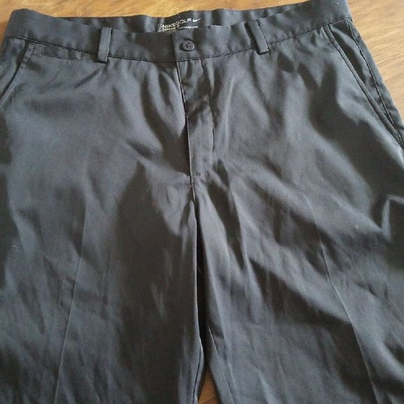 black nike golf shorts